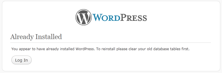 WordPress redirect problem